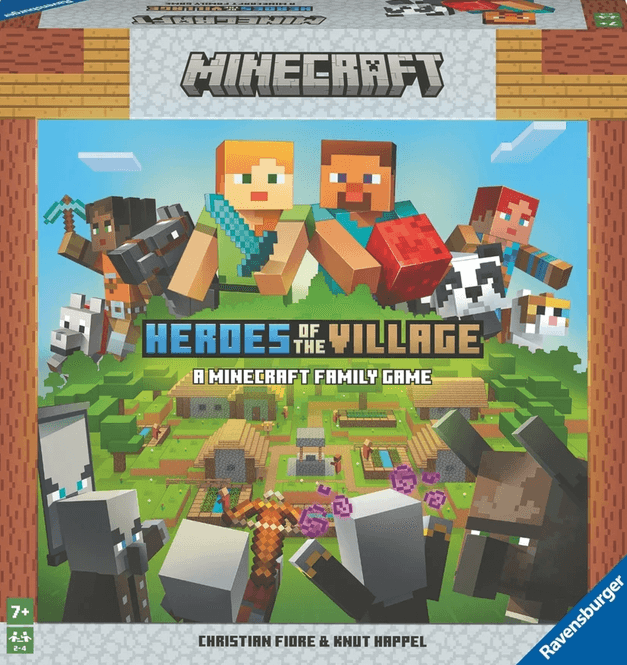 Hovedbilde Minecraft Heroes Save The Village - Brettspill