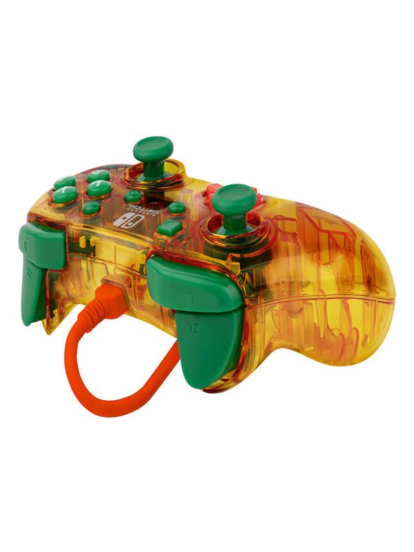 Rock Candy Kontroller med ledning med bilde av Bowser